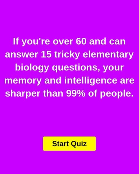 Can You Outsmart This Tricky Elementary School Biology Quiz?