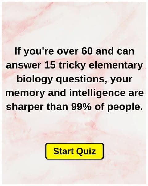 Are You Clever Enough To Pass This Tricky Elementary School Biology Quiz?
