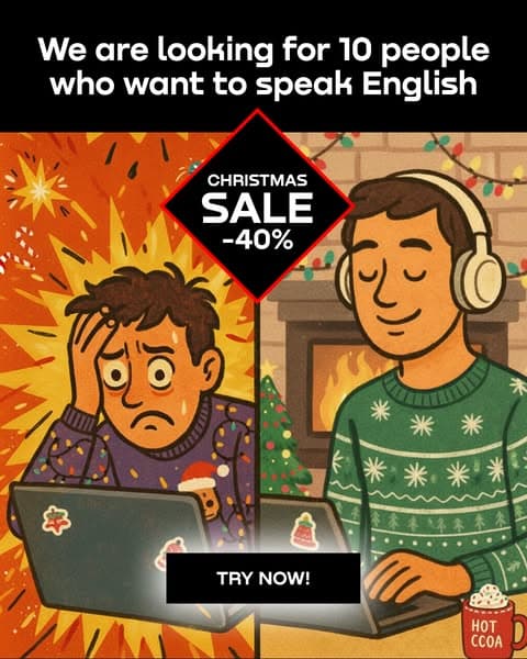 📱Learn English Anytime, Anywhere – 40% Off