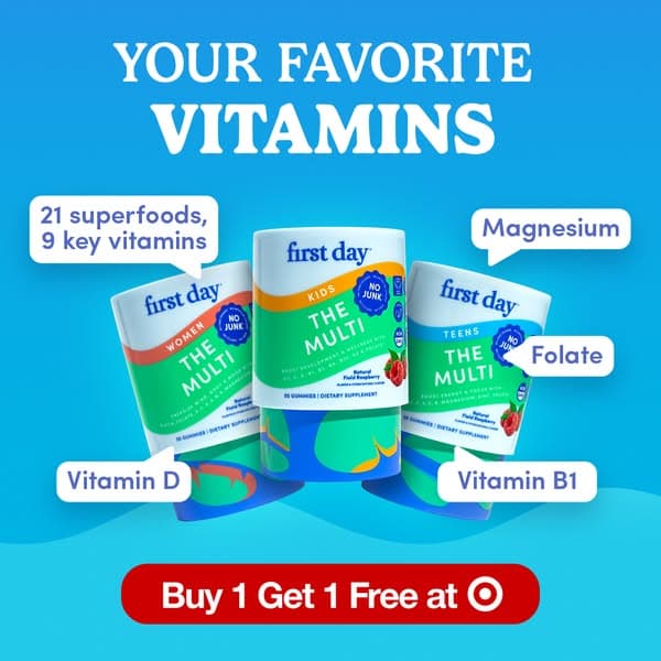 At Target Only: Buy One Get One FREE