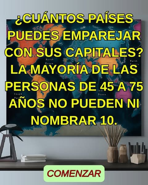 ¿Cuántos países puedes emparejar con su capital?