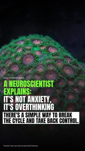 It's not anxiety, it's OVERTHINKING