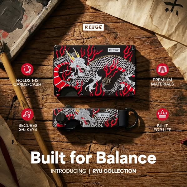 New: Ryu Wallet and KeyCase