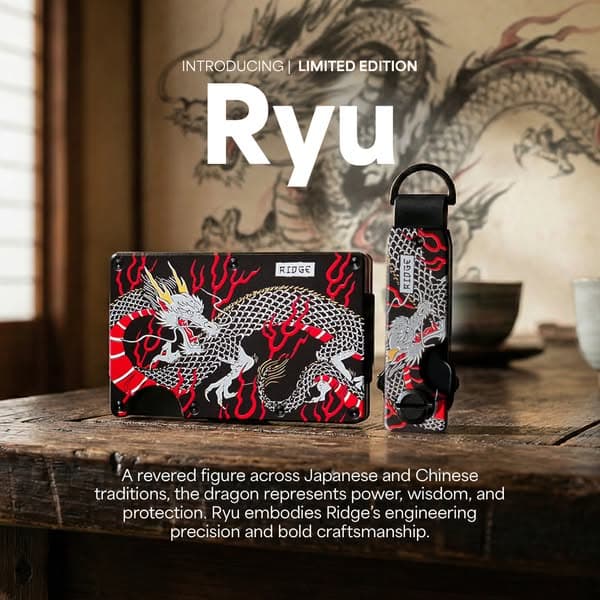 New: Ryu Wallet and KeyCase