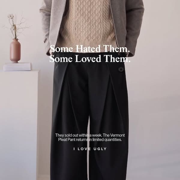 Our Most Controversial Pant Is Back