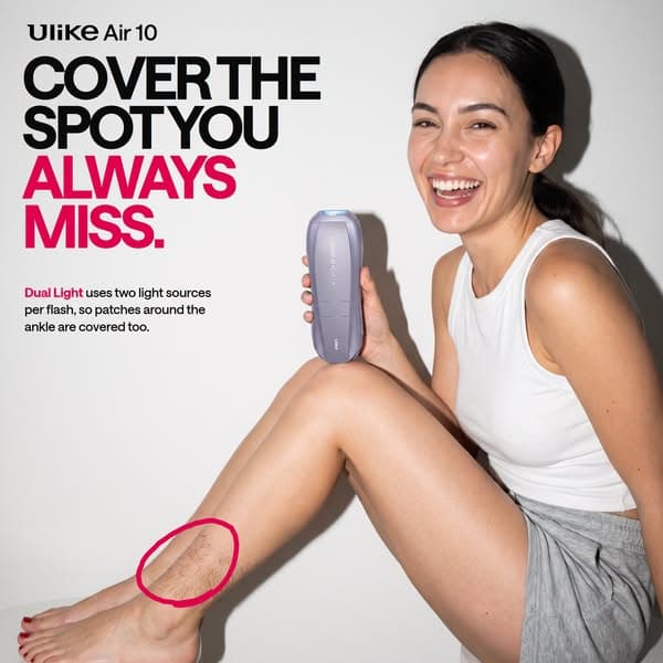 Say Goodbye to Hair - Shop Ulike Air10βs Fast & Painless Hair Removal Now!