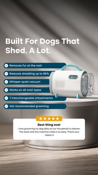 Struggling with Pet hair? Not for long!