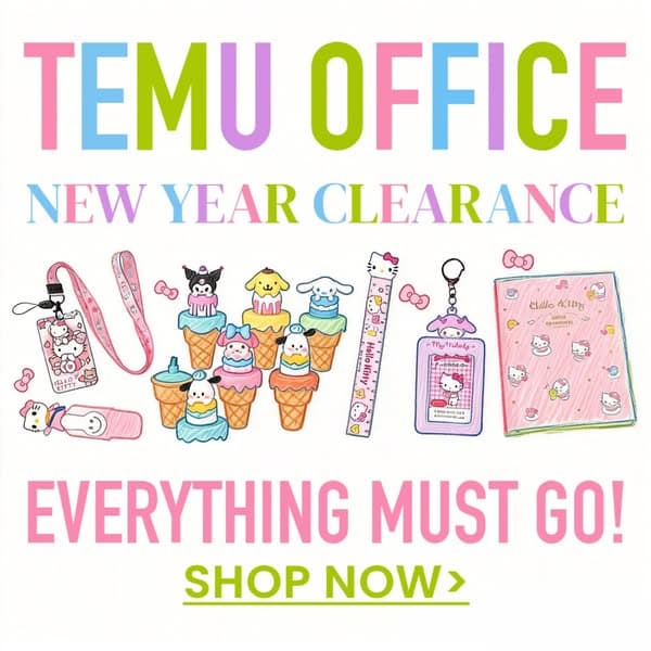 TEMU’s office sale is on