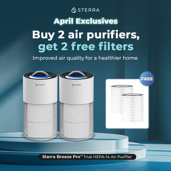 Buy 2 Breeze Pro, Get 2 Free Filters β¨