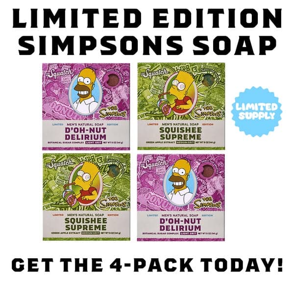 🍩 NEW The Simpsons™ Soaps 🛹