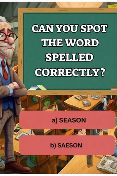 Can You Still Spell Like You Did in School? 🧠✏️