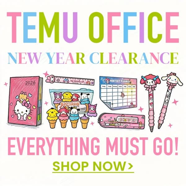 TEMU’s office sale is on