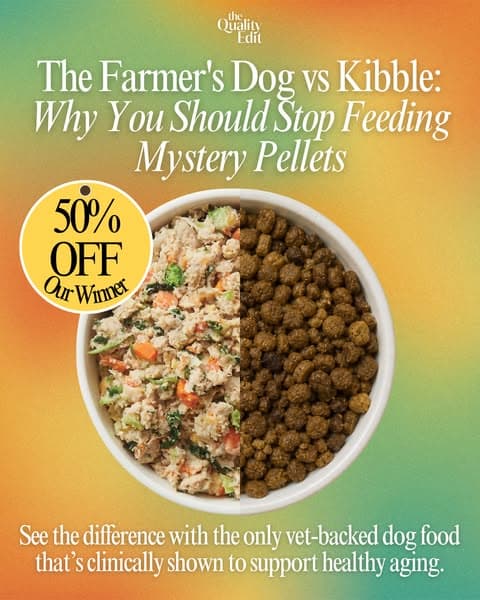 Vet-Developed Peace of Mind: 50% Off The Farmer’s Dog