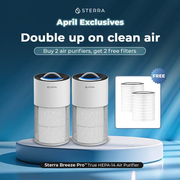 Buy 2 Breeze Pro, Get 2 Free Filters β¨