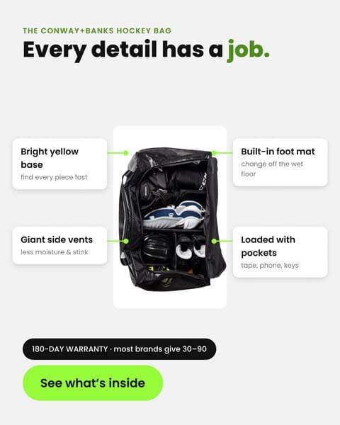 The bag works just as hard as you do.