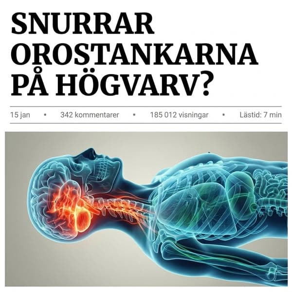 Den 15-minutersrutin som lugnar en hjärna som inte kan stänga av – utan att du ens märker det