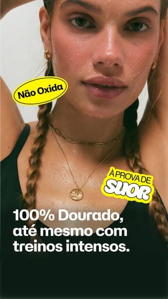 Jóias à prova de suor 💦