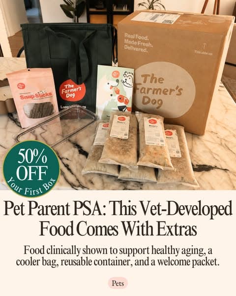 Vet-Developed Peace of Mind: 50% Off The Farmerβs Dog