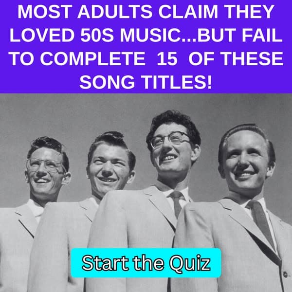 Can You Finish These 50s Song Titles?