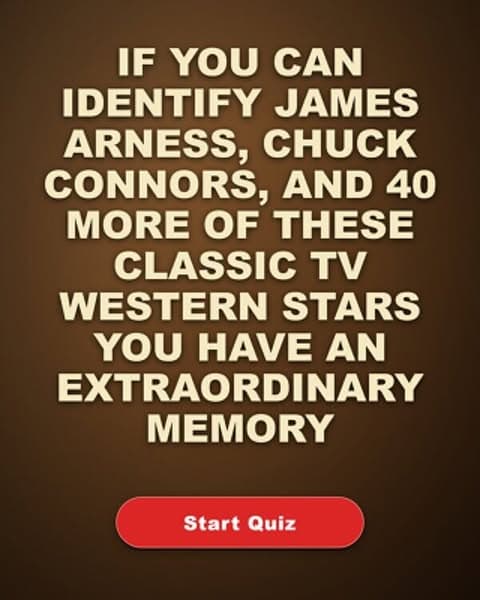Think You Know James Arness And These Other 70 Classic Western Stars?