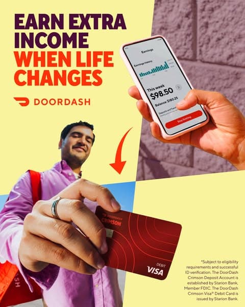 Sign up now & earn on your terms