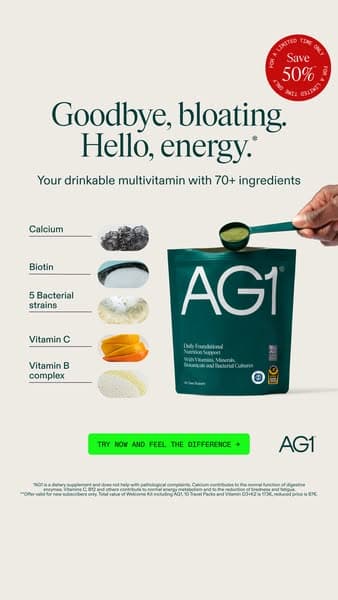 Start April Strong: Your AG1 Welcome Kit + Bonus Travel Packs