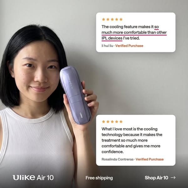 Say Goodbye to Hair - Shop Ulike Air10’s Fast & Painless Hair Removal Now!
