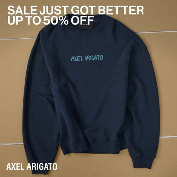 Discover the selection at axelarigato.com