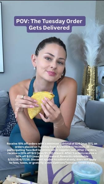 Order Taco Bell on DoorDash