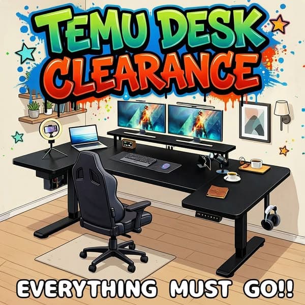 TEMU’s office sale is on