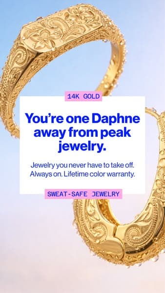 Sweatproof Jewelry 💦