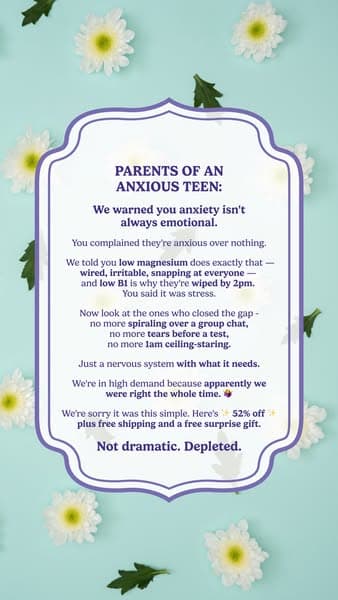 The hidden cause of my teen's moodiness…