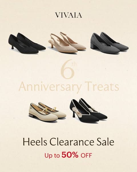 Clearance + Anniversary Savings