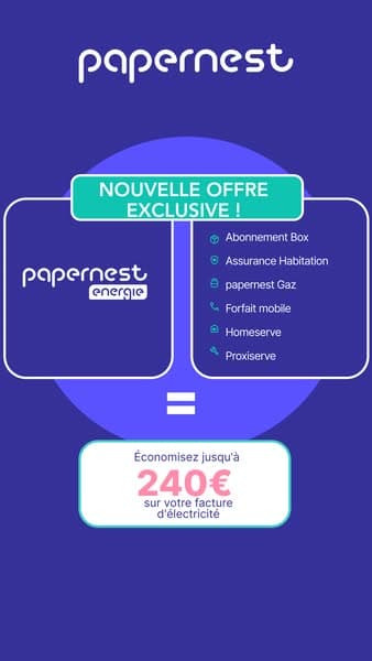 Bundle papernest : Simplifiez vos factures Énergie & Internet | Gratuit