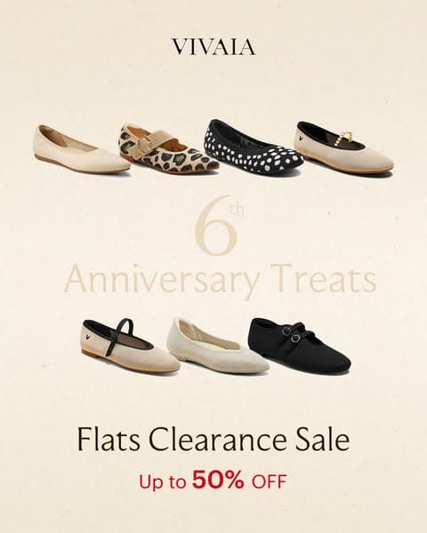 Clearance + Anniversary Savings