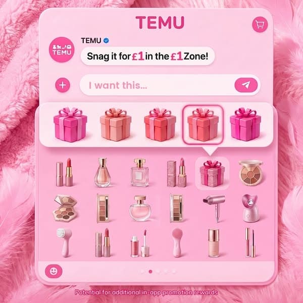 Come and Shop on Temu