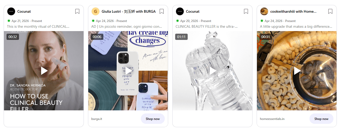 Meta ads creative examples